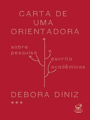 cover image of Carta de uma orientadora